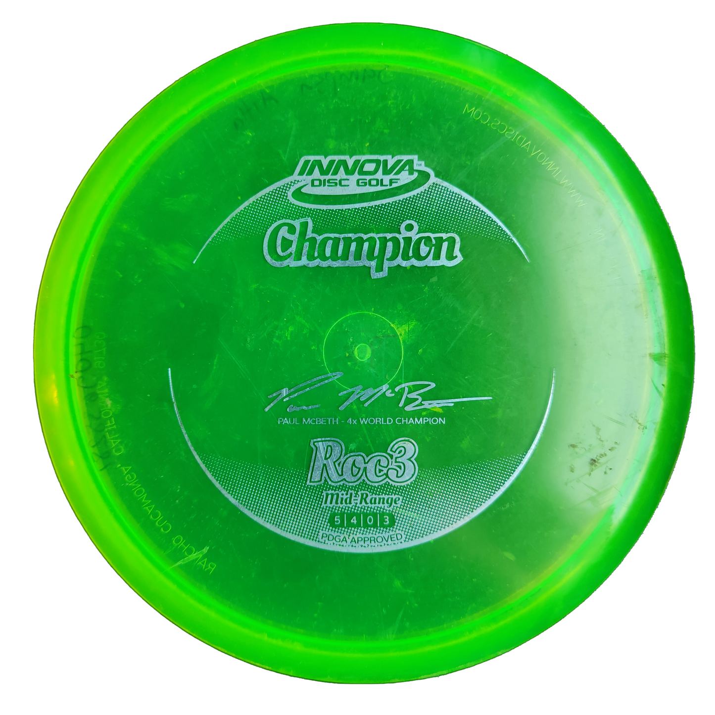 Innova Champion Roc3 - Paul Mcbeth 4x World Champion