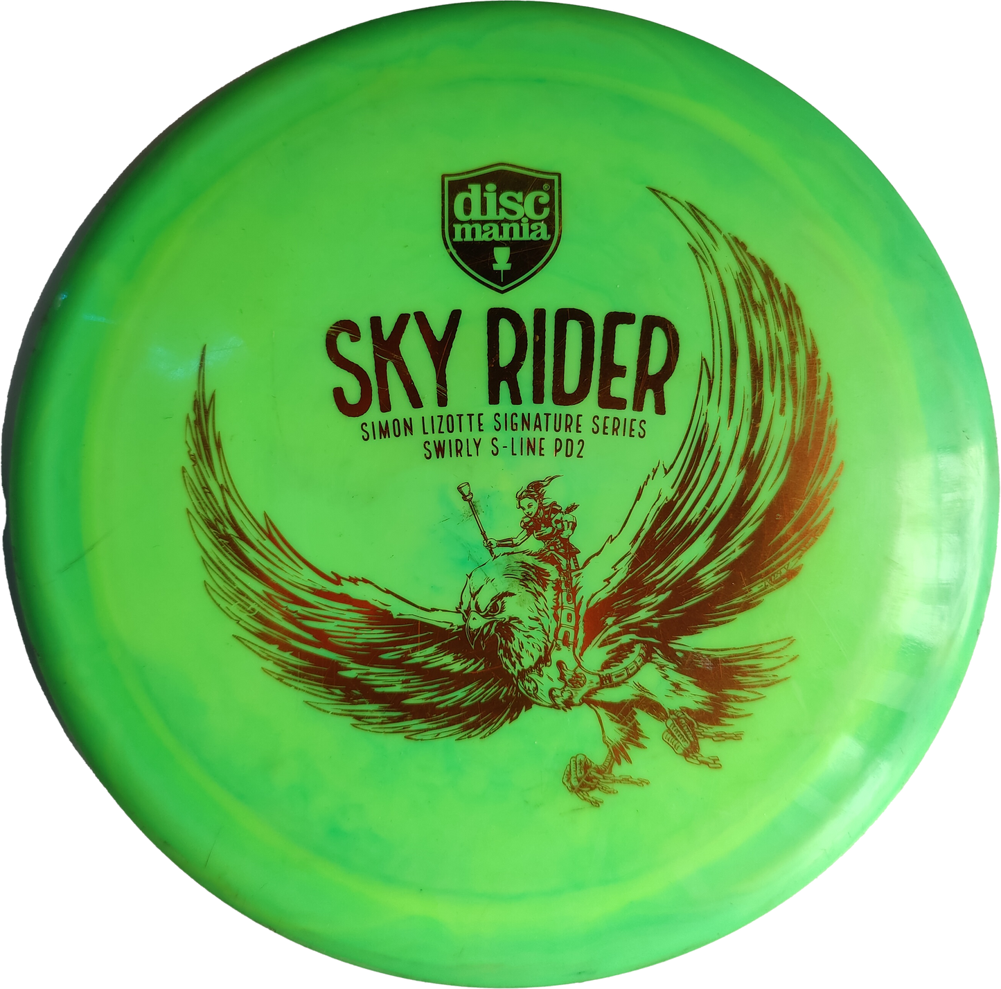 Discmania Swirly S-Line PD2 - Sky Rider Simon Lizotte Signature Series